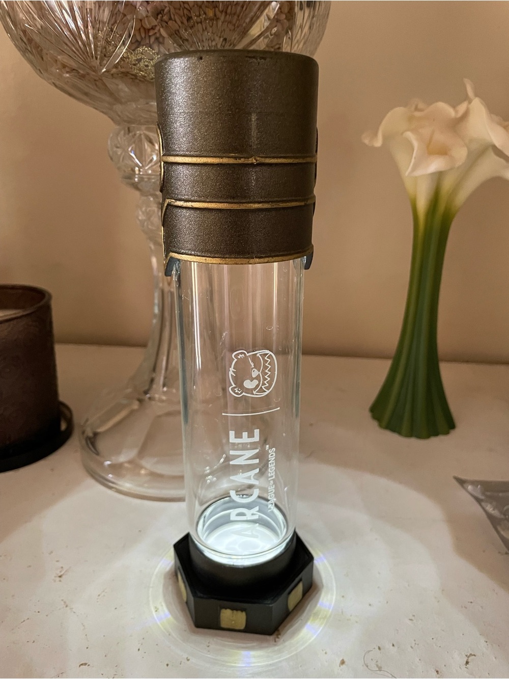 Arcane League of Legends x Boba Bear Shimmer Vial (WORKING LIGHT)